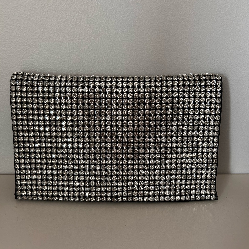 Chic Rhinestone Clutch